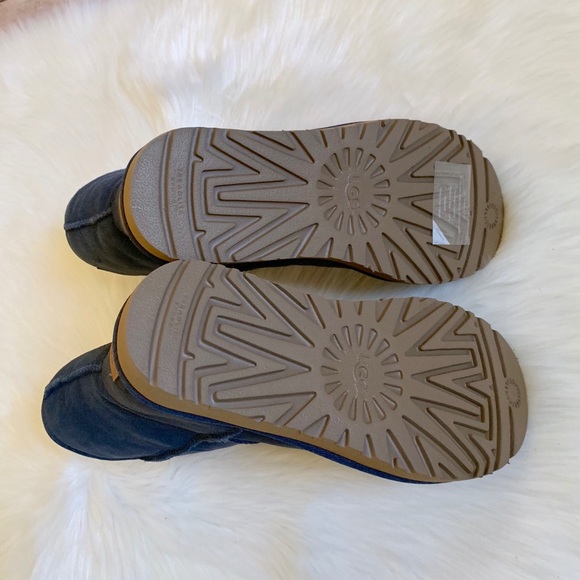 UGG Navy Classic Short II Boots - Picture 7 of 8